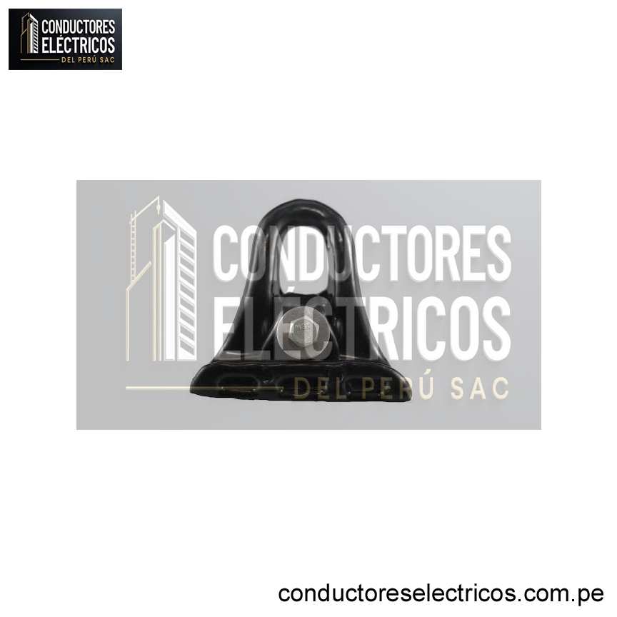 GRAPA SUSPENSIÓN TIPO MANITO PLASTIFICADA C/PERNO GALV.