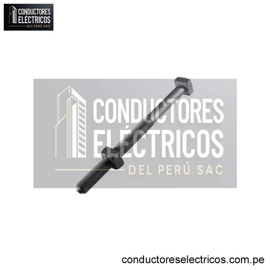 PERNO MAQUINADO F.G DE 3/4 X 10´´ C/TUERCA Y CONTRATUERCA