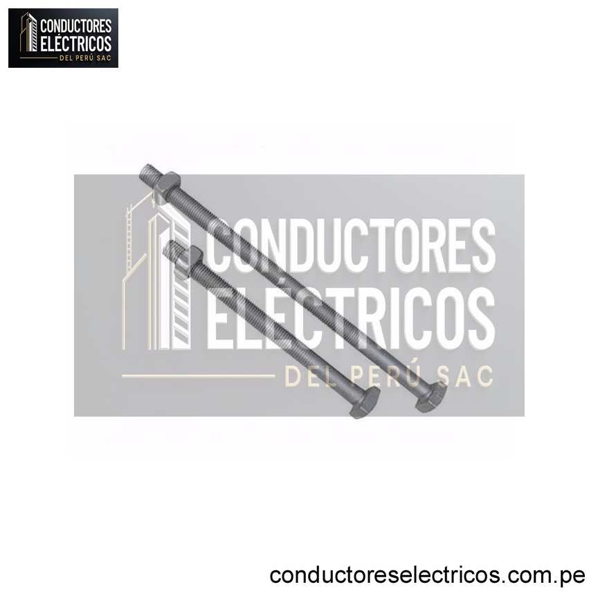 PERNO MAQUINADO F.G DE 5/8 X 16´´ C/TUERCA Y CONTRATUERCA