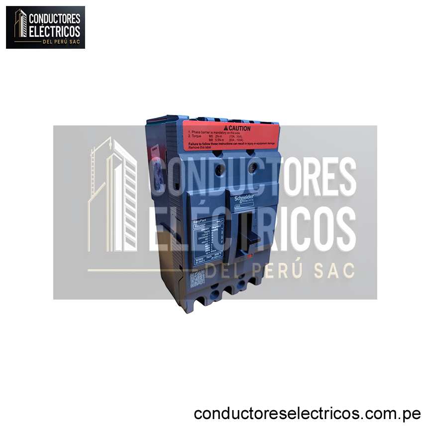 INTERRUPTOR TERMOMAGNÉTICO DE CAJA MOLDEADA 3X250A 50KA/220VAC EASYPACT - SCHNEIDER