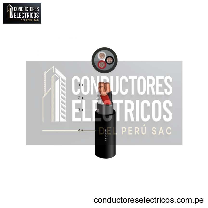 CABLE VULCANIZADO NPT 3 X 6AWG