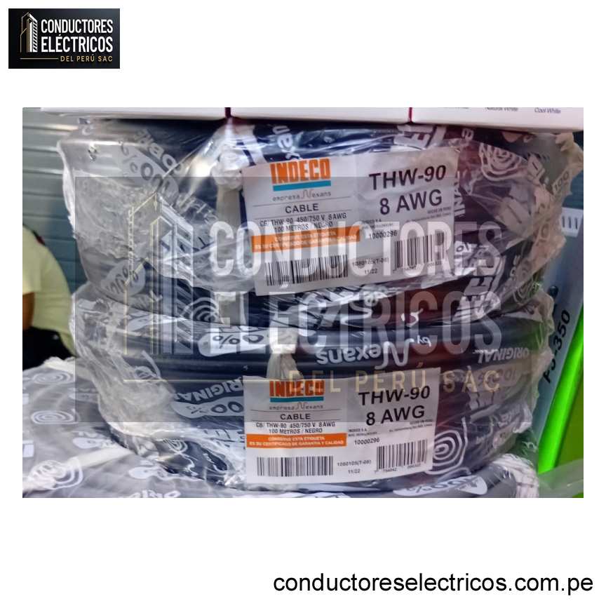 CABLE THW-90   8 AWG
