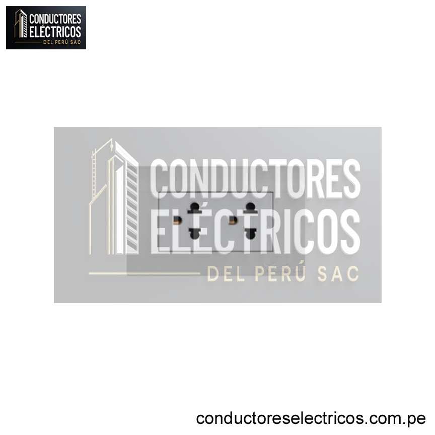 TOMACORRIENTE DOBLE BLANCO