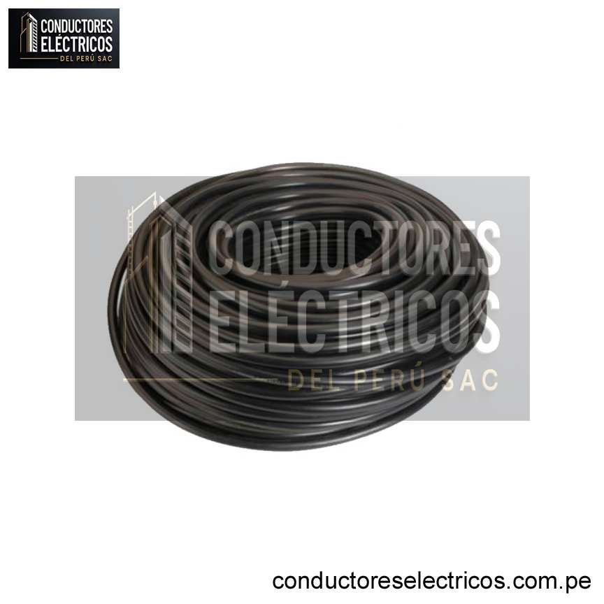 CABLE VULCANIZADO NPT 4X12 AWG INDECO 100 METROS