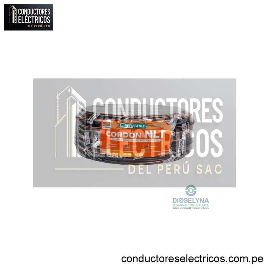 CABLE VULCNIZADO NPT 3X14 AWG INDECO 100 METROS