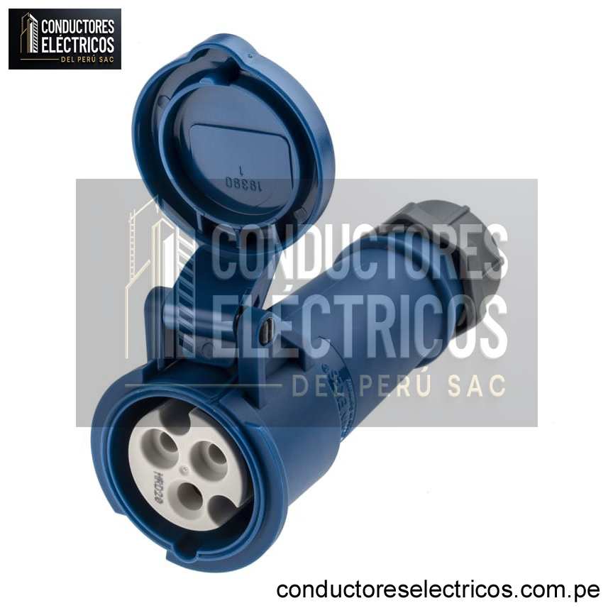 TOMACORRIENTE AEREO MENEKE DE 2P+T 16 AMP