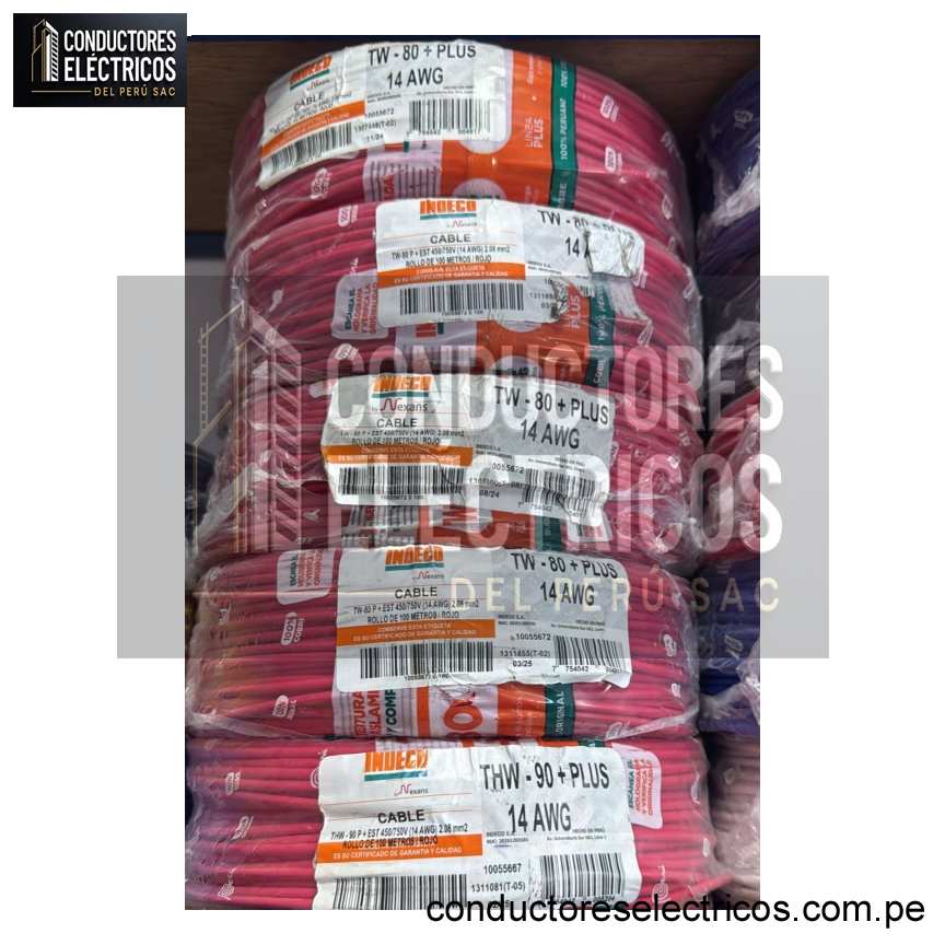 CABLE TW-80 14 AWG INDECO