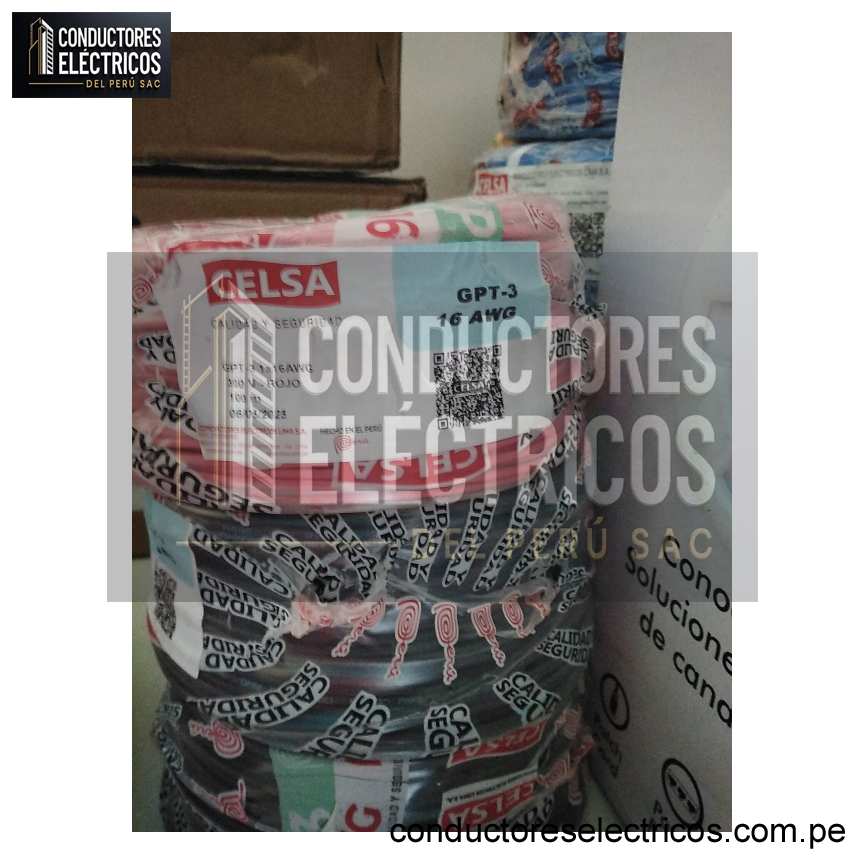 CABLE GPT-3 16AWGV COLOR NEGRO