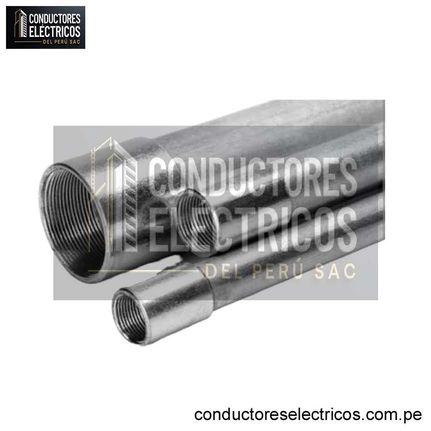 TUBO CONDUIT ACERO GALVANIZADO IMC 2´´ X3MTS, UL