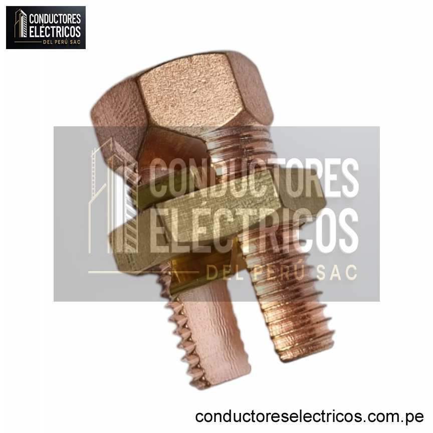 CONECTOR PERNO PARTIDO-SPLIT BOLT DE COBRE 10MM2