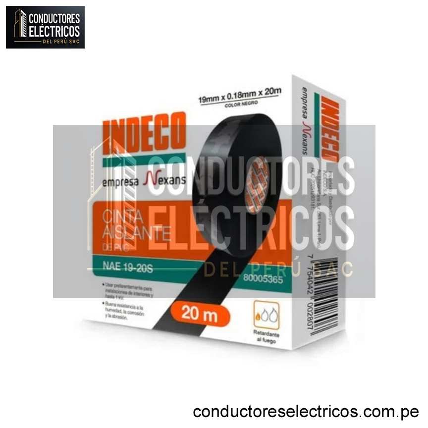 CINTA AISLANTE INDECO NAE 19-20S 20 METROS