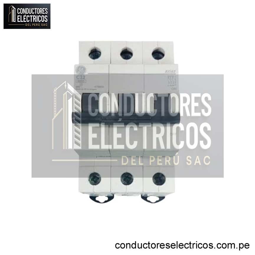 INTERRUPTOR TERMOMAGNÉTICO 3X16A 220V-10KA GENERAL ELECTRIC