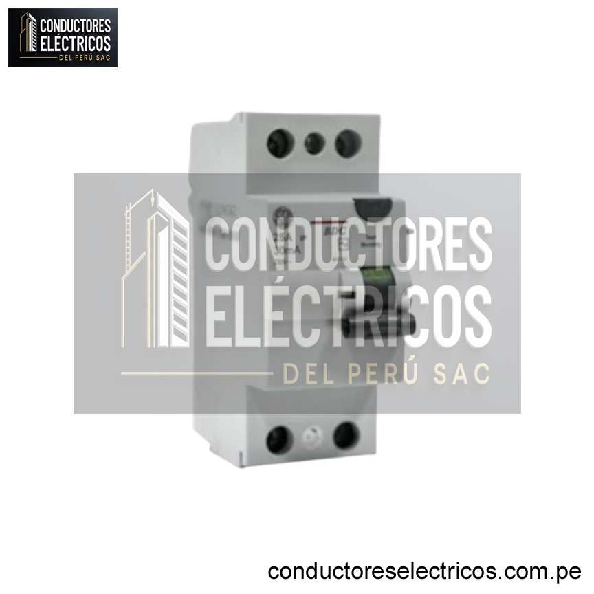 INTERRUPTOR DIFERENCIAL 2X63A 30MA 230V GENERAL ELECTRIC