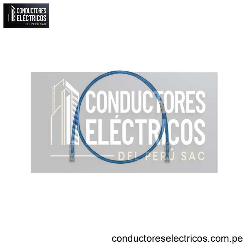 PACHCORD LSZH CAT6 1MTS ROJO/NEGRO/AZUL