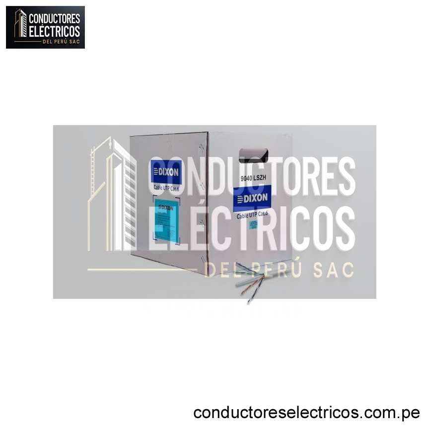 CABLE UTP CAT6 LSZH