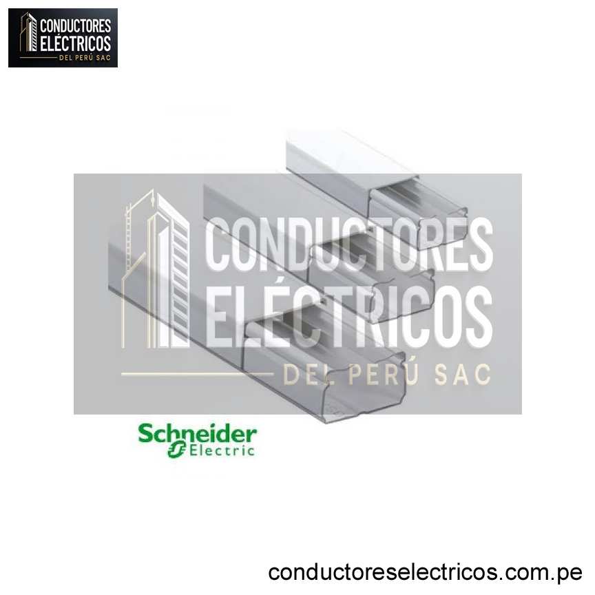 CANALETA BLANCA CERRADA 25X25 X 2MTS