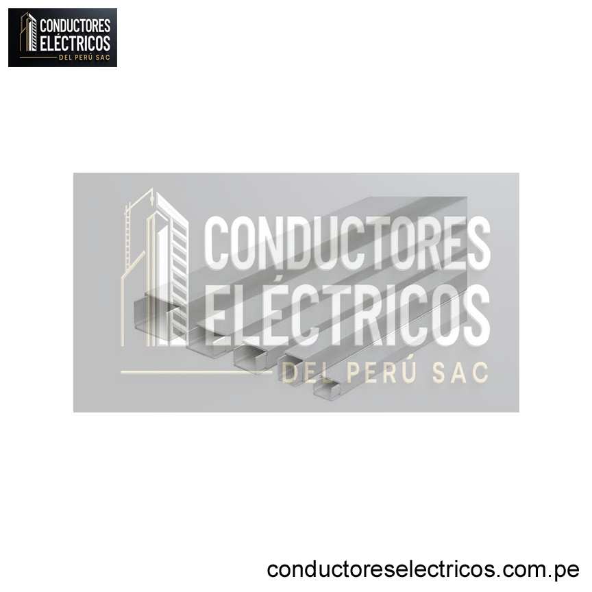 CANALETA BLANCA CERRADA 100X100X 2MTS