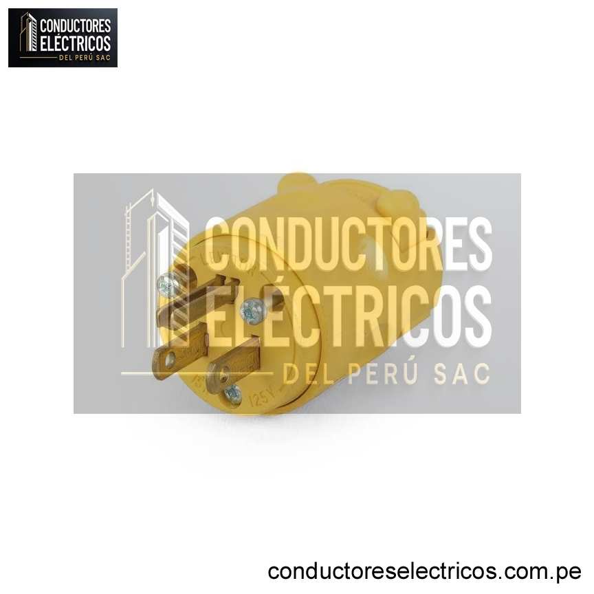 ENCHUFE CON LINIA TIERRA DE 16A AMARILLO