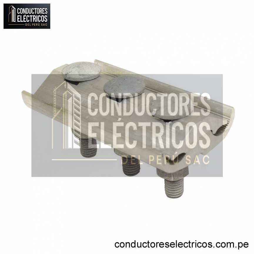 CONECTOR DOBLE VIA AL35MM/120MM 3 PERNOS